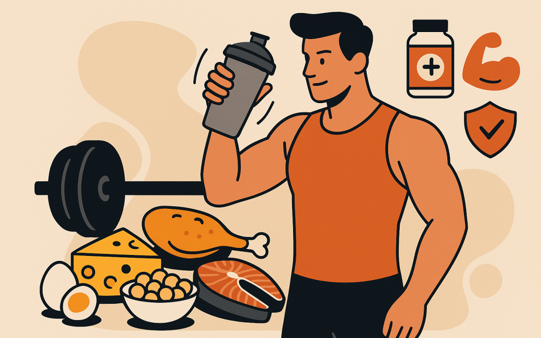 La importancia de consumir la cantidad adecuada de proteínas combinada con el entrenamiento 🍗💪😊